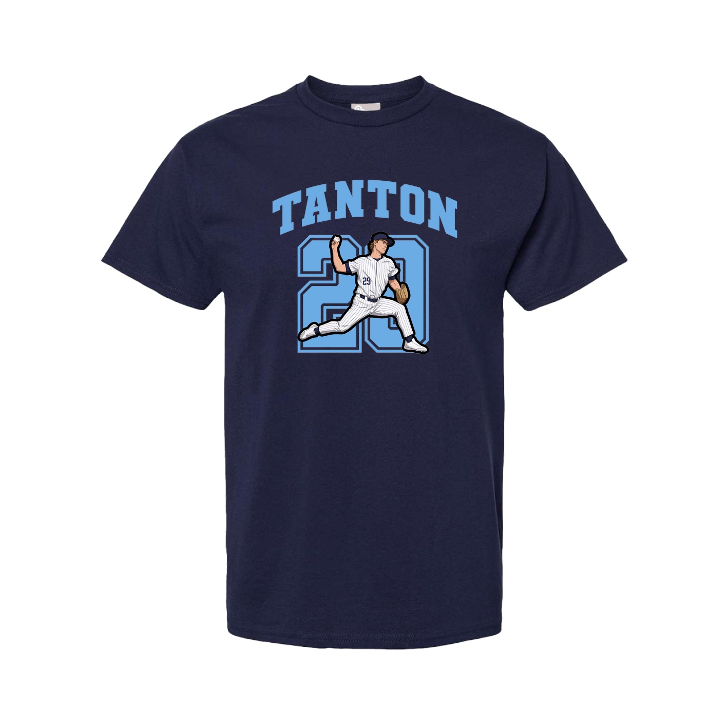 Tee — Number in Navy