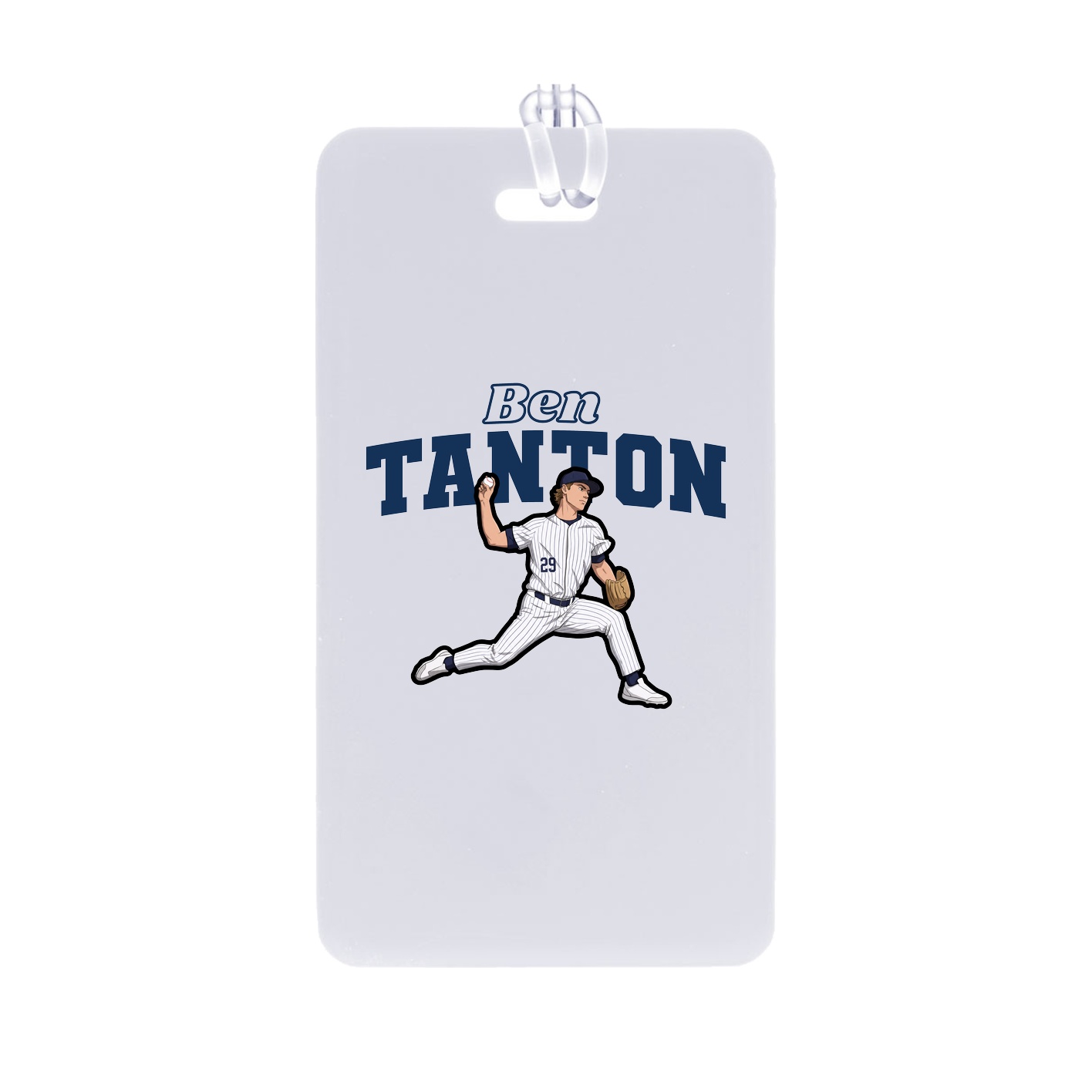 Bag Tag — Name Arch in Classic