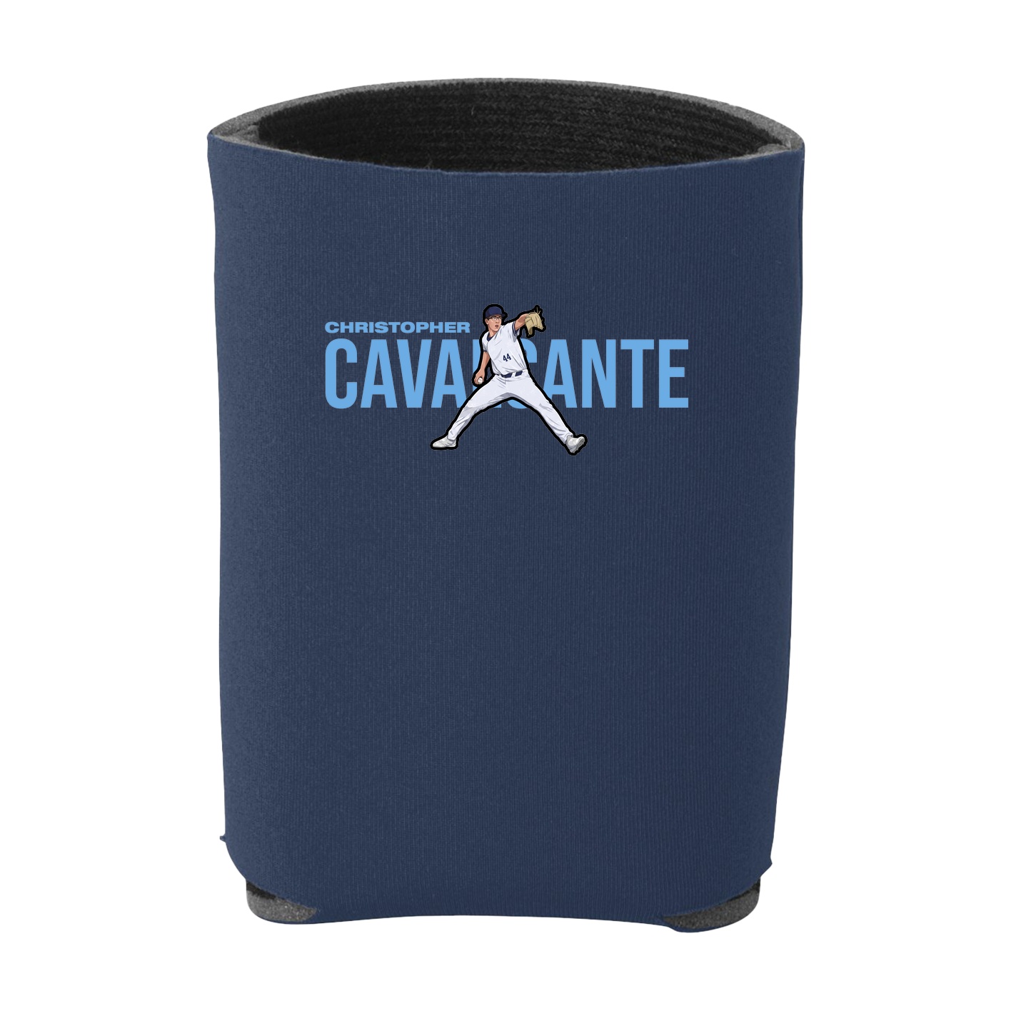 Can Holder — Player Name in Navy