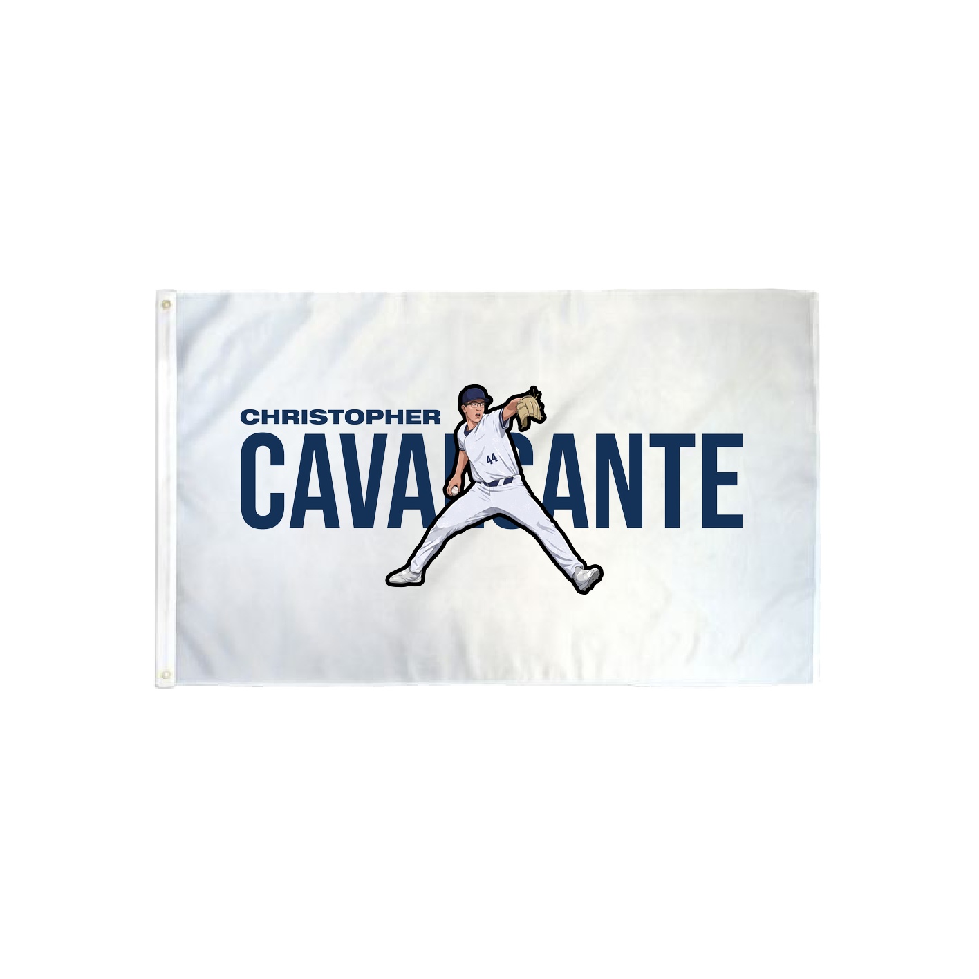 3x5 Flag — Player Name in Classic