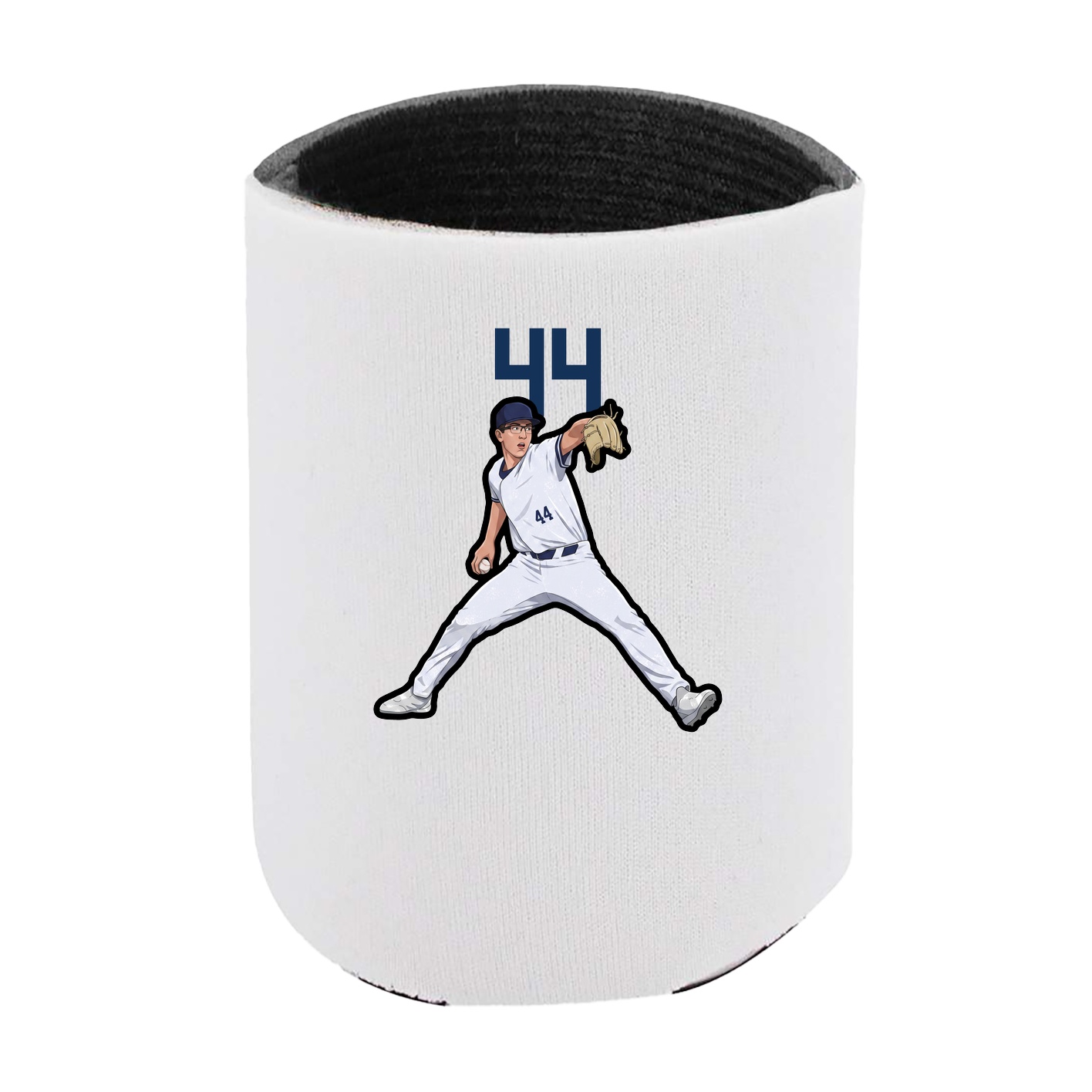 Can Holder — Number Top in White