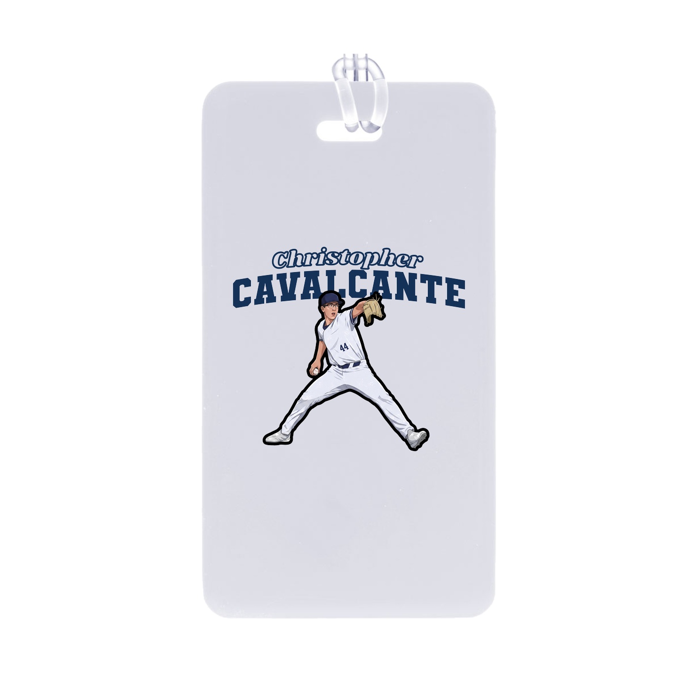 Bag Tag — Name Arch in Classic