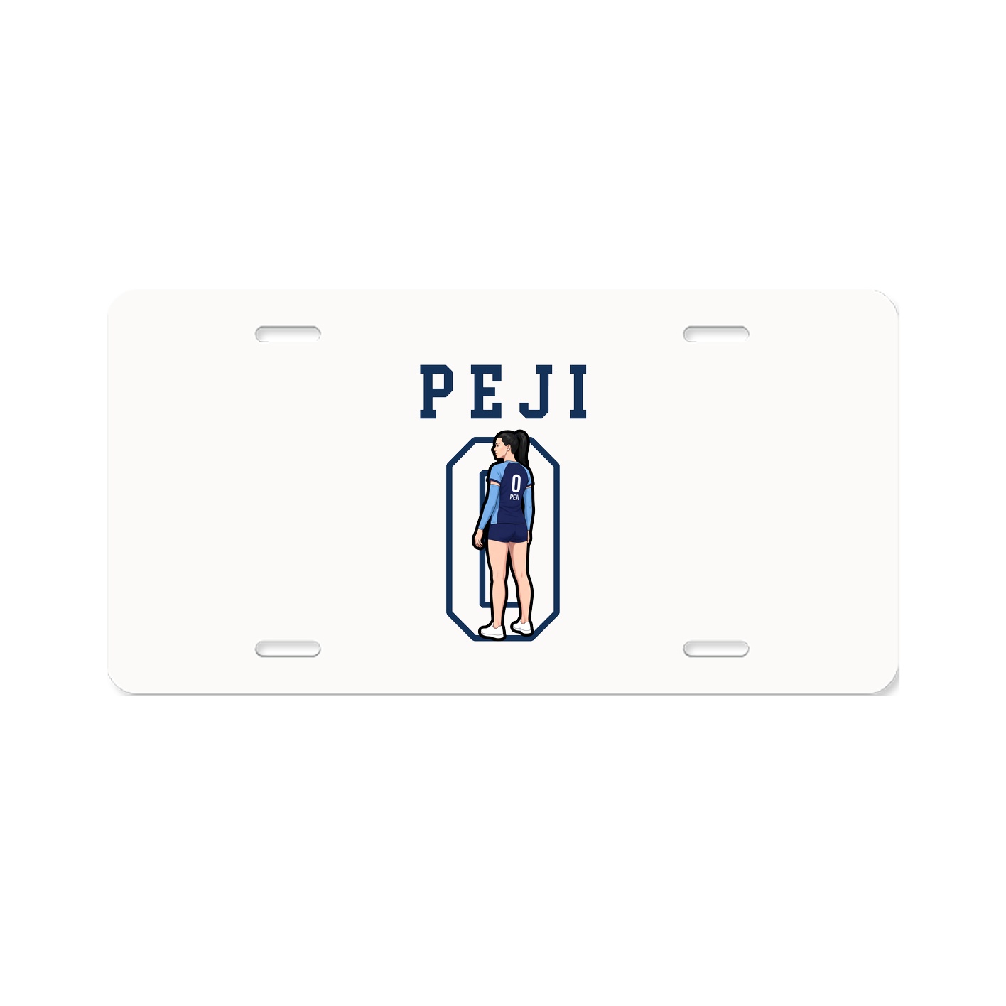 License Plate — Shirsey in Classic