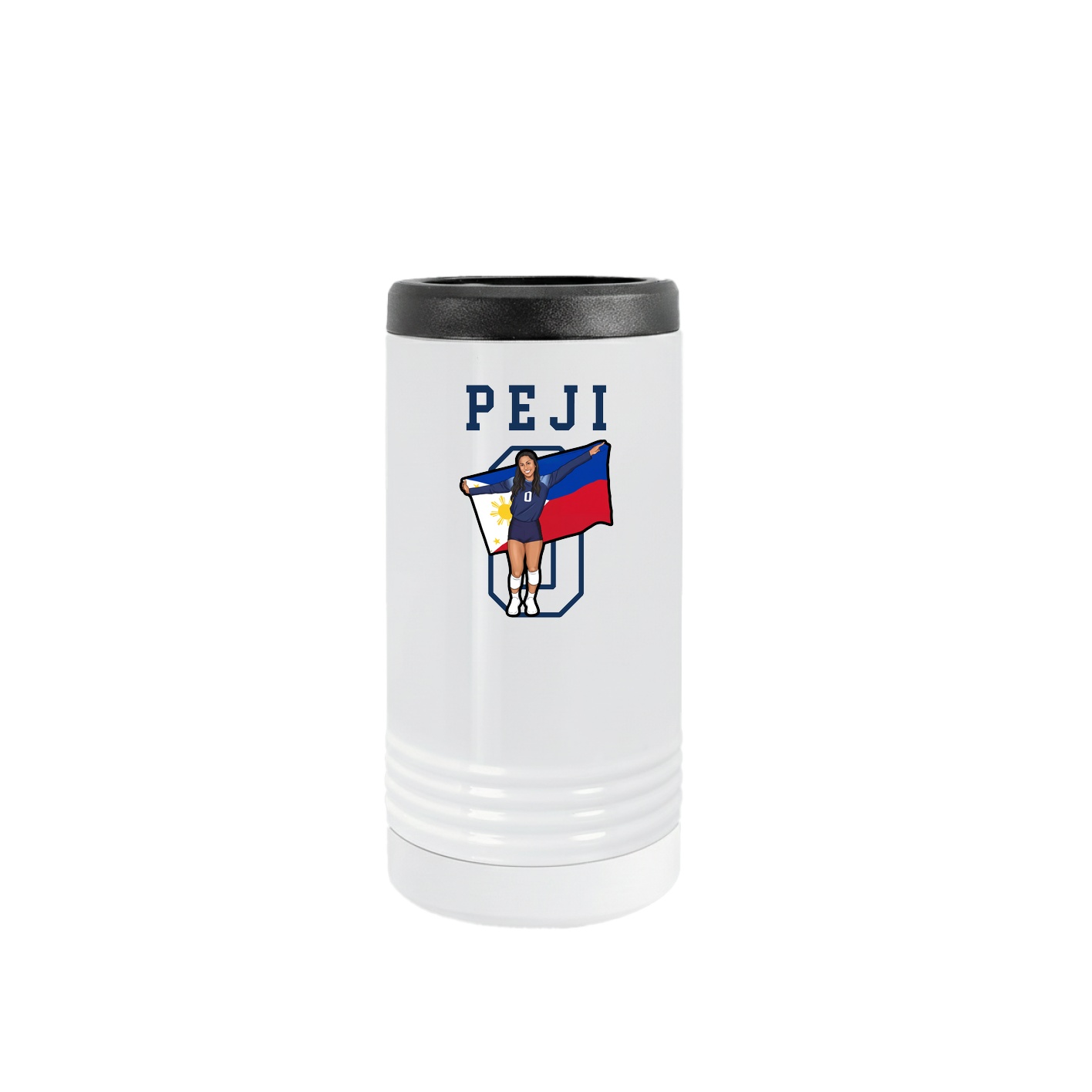 Slim Beverage Holder — Shirsey in White