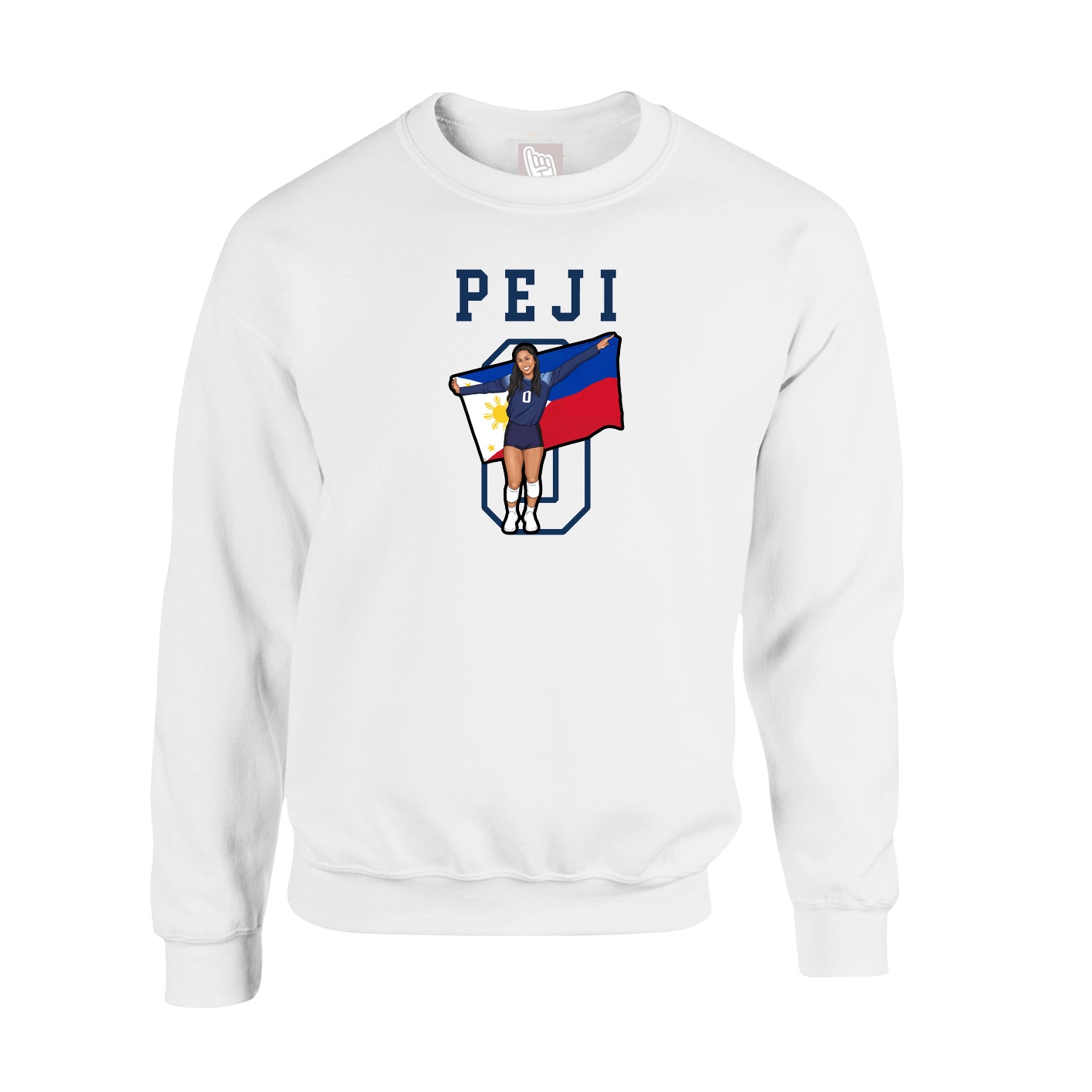 Fleece Crew — Shirsey in White