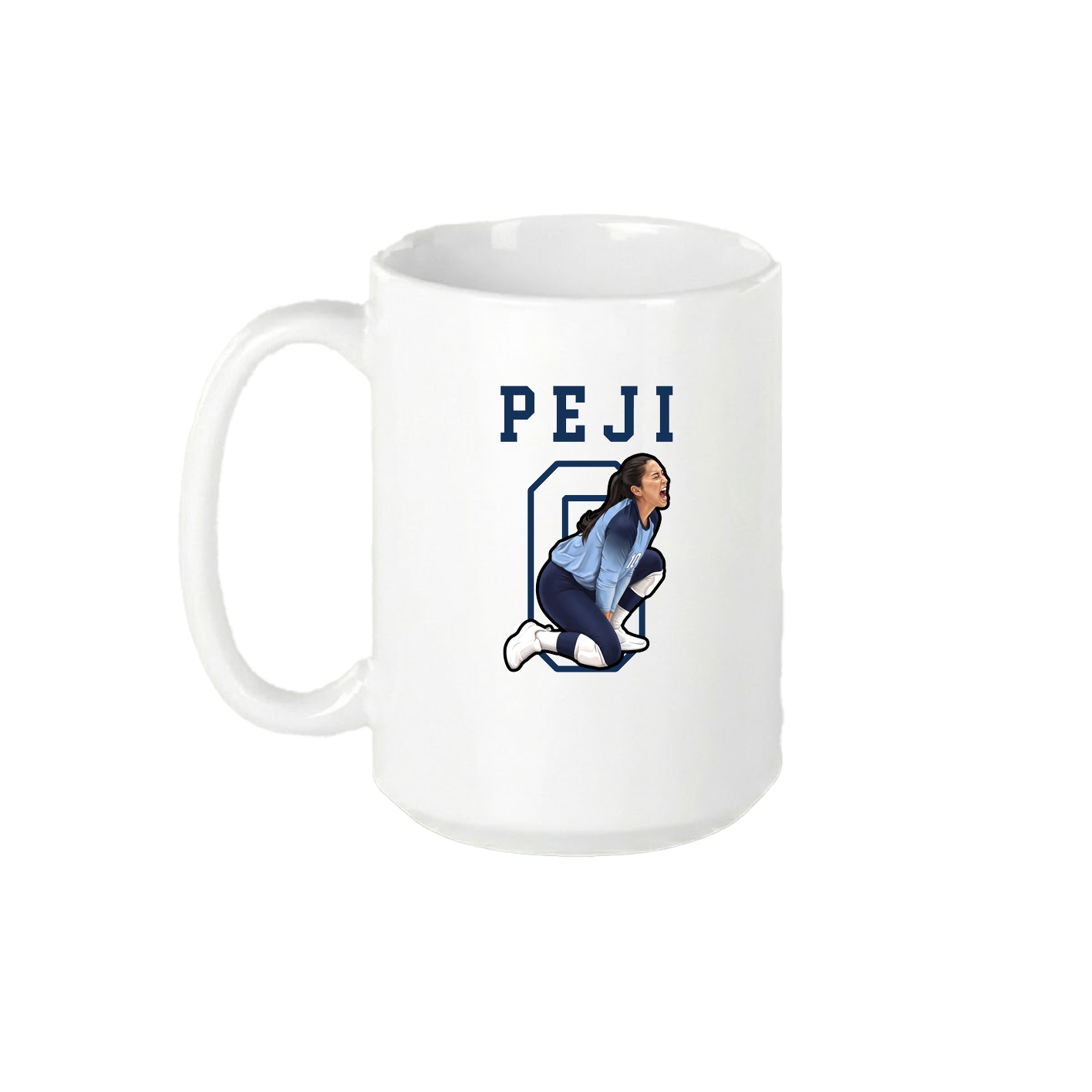 15oz Coffee Mug — Shirsey in White