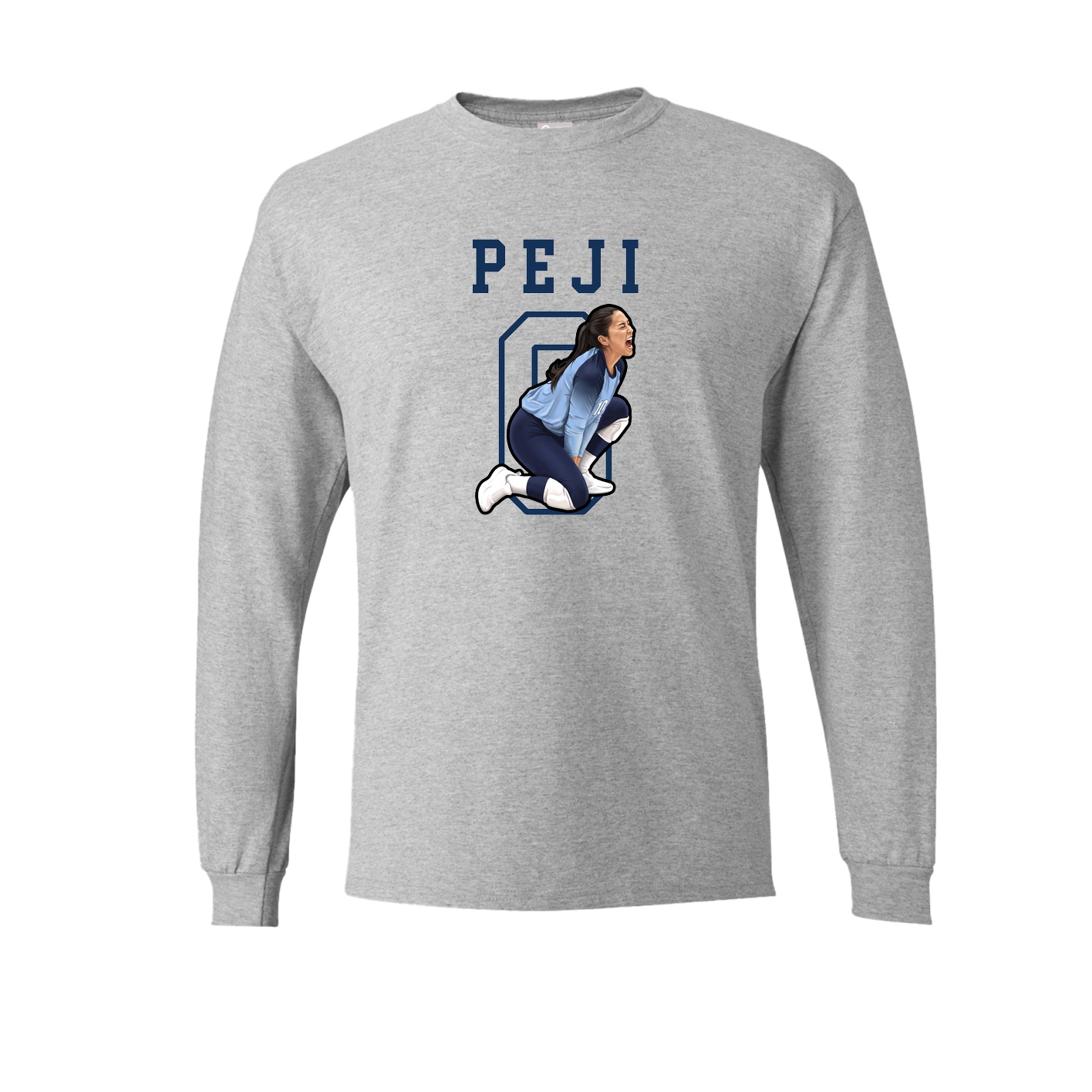 Long Sleeve Tee — Shirsey in Grey