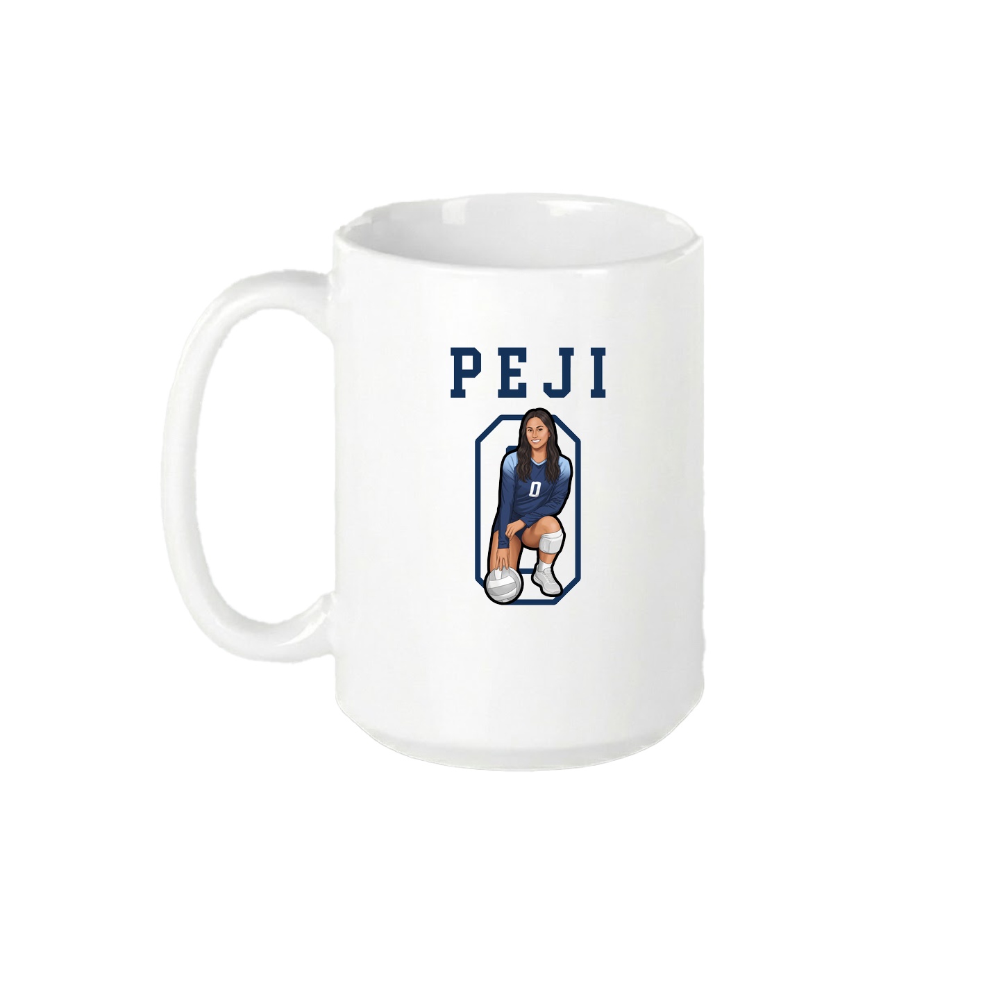15oz Coffee Mug — Shirsey in White