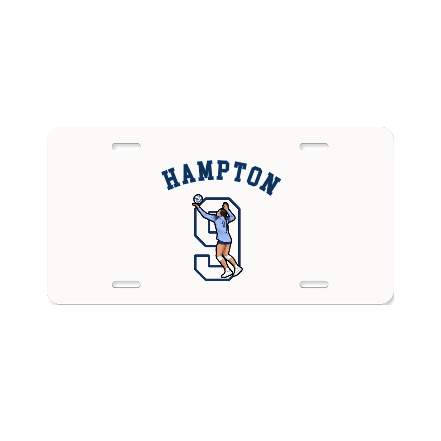 License Plate — Shirsey Arch in Classic