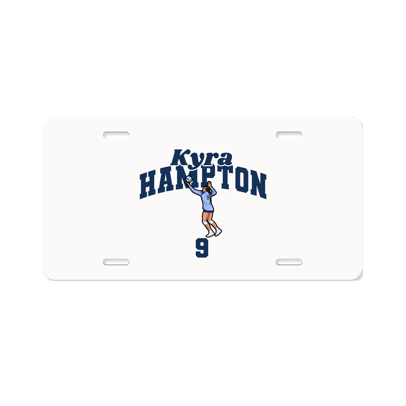 License Plate — Signature Arch in Classic