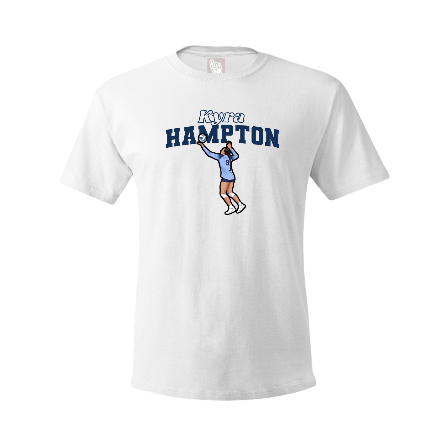 Tee — Name Arch in White
