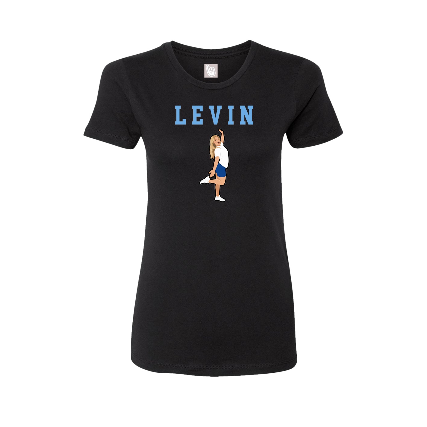 Fitted Women's Tee — Shirsey in Black