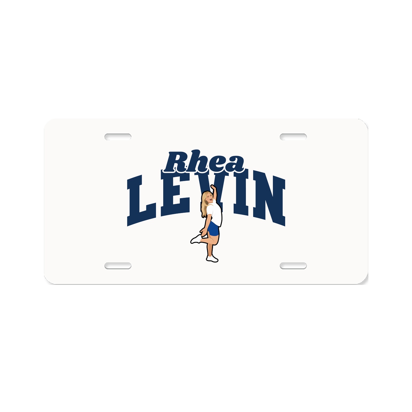 License Plate — Signature Arch in Classic