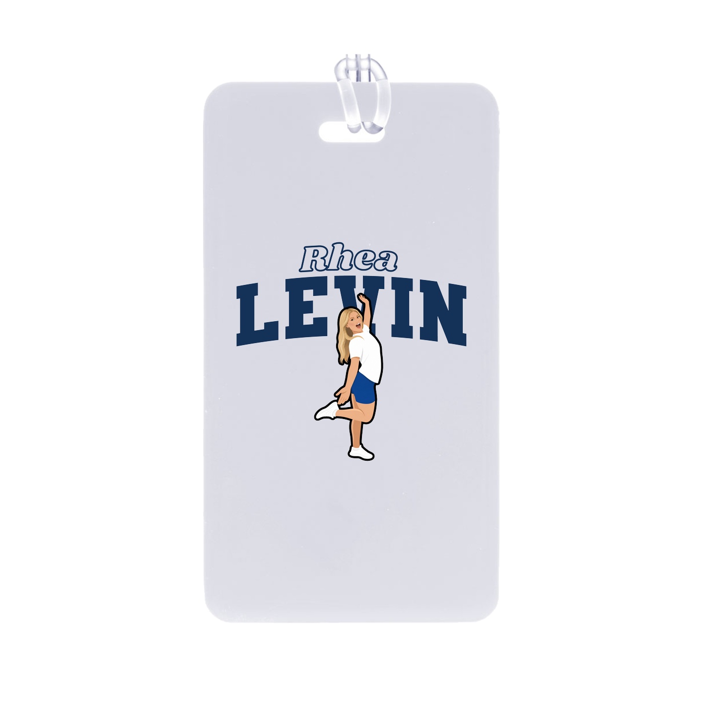 Bag Tag — Name Arch in Classic