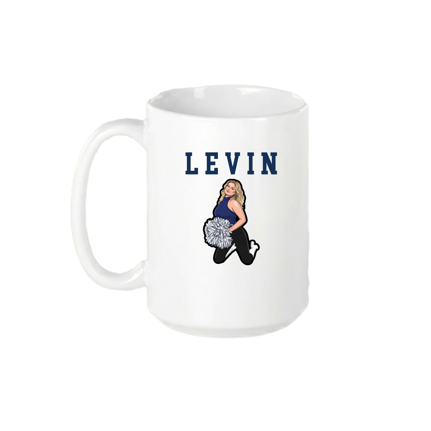 15oz Coffee Mug — Shirsey in White