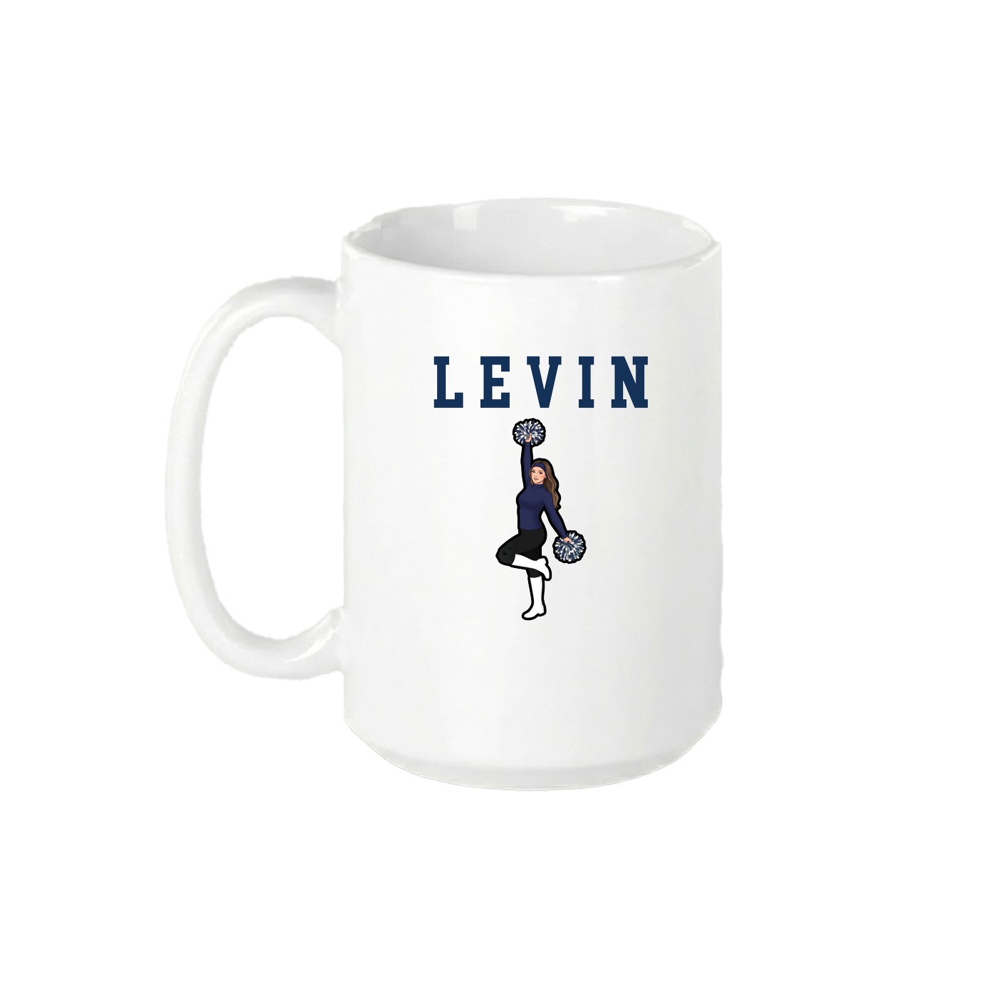 15oz Coffee Mug — Shirsey in White