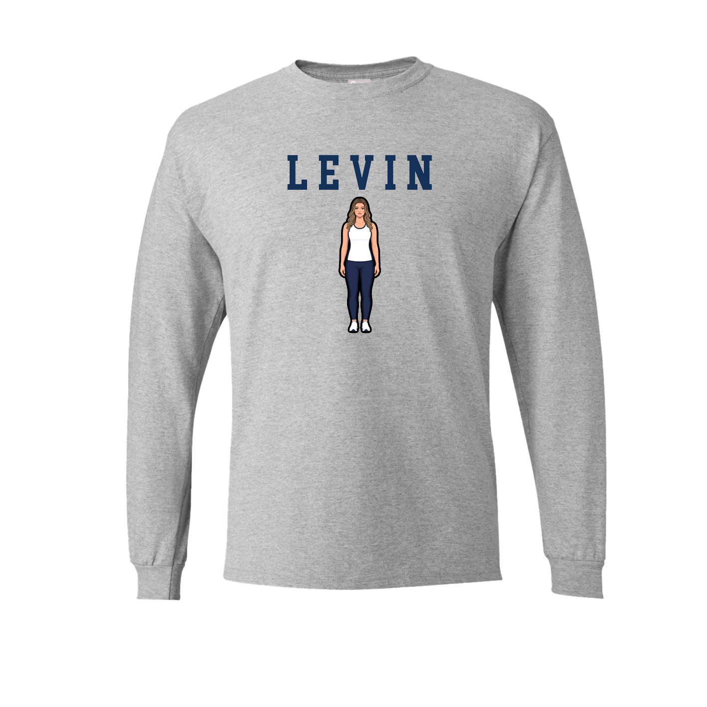 Long Sleeve Tee — Shirsey in Grey