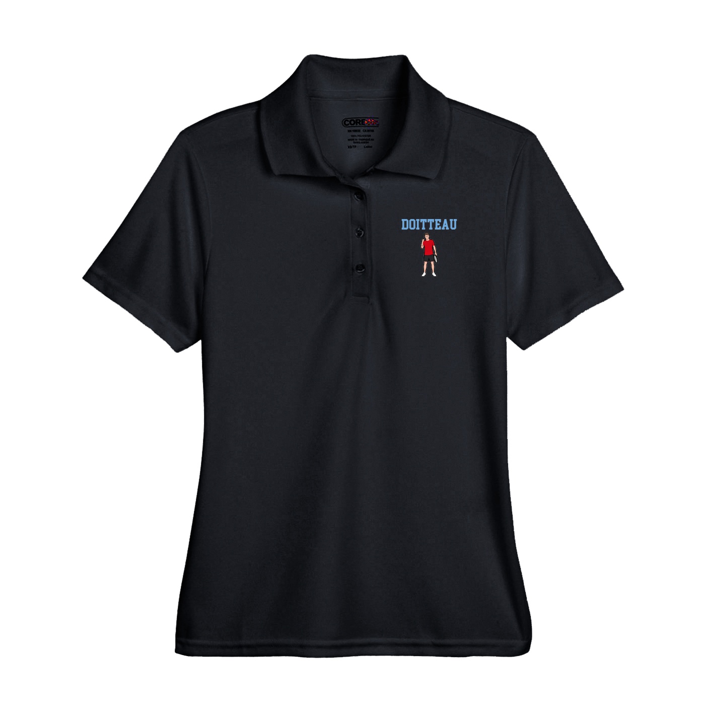 Performance Polo — Shirsey in Black