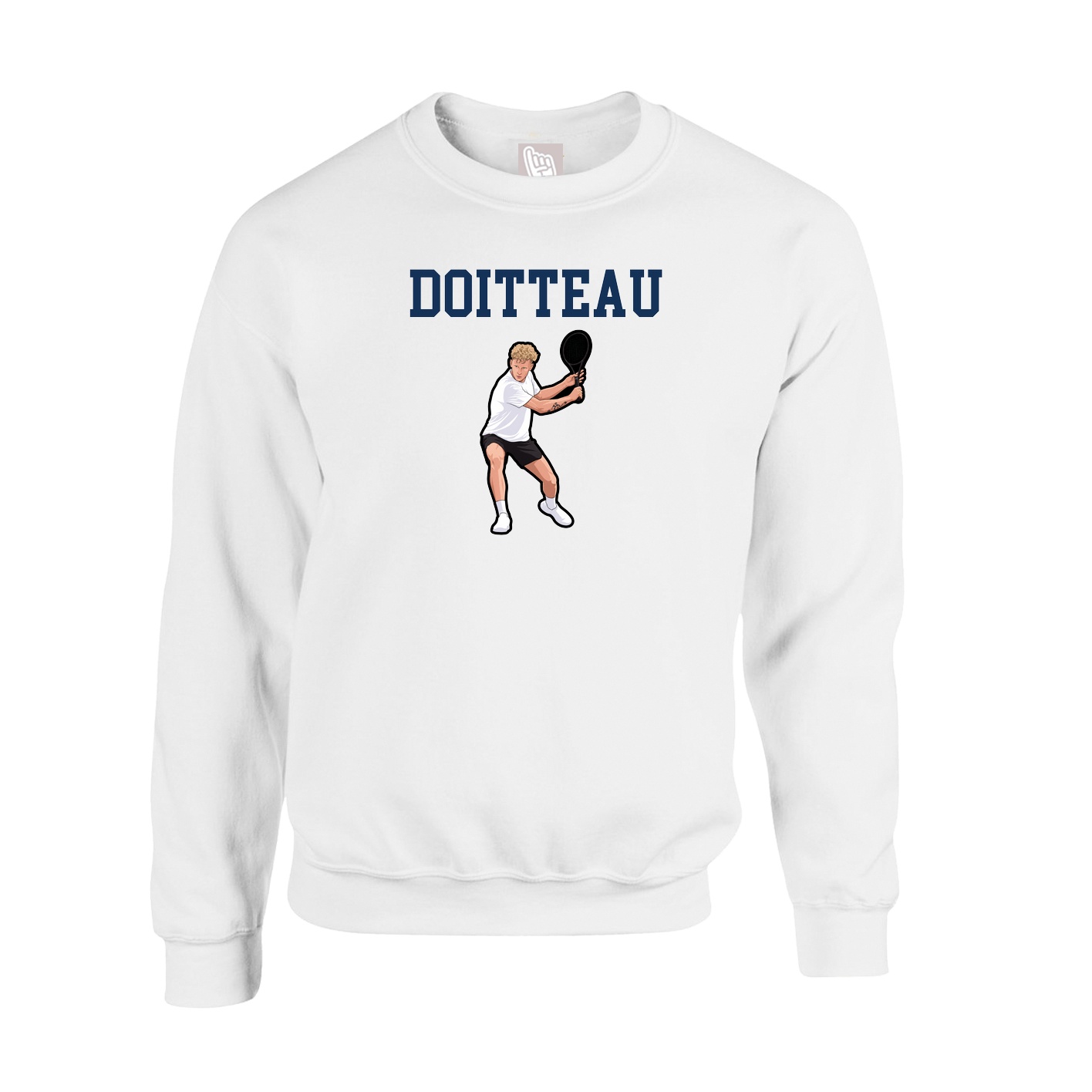 Fleece Crew — Shirsey in White
