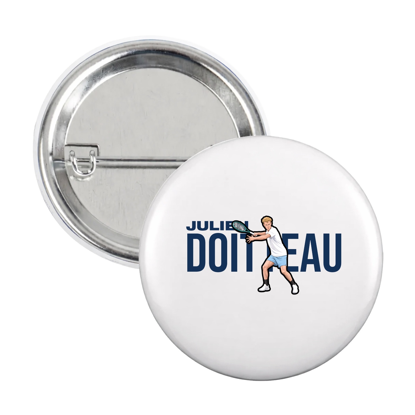 Game Day Button — Player Name in White