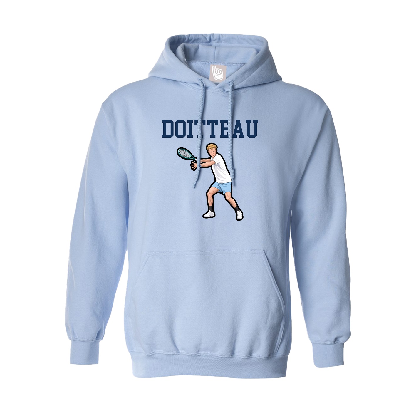 Hoodie — Shirsey in Light Blue