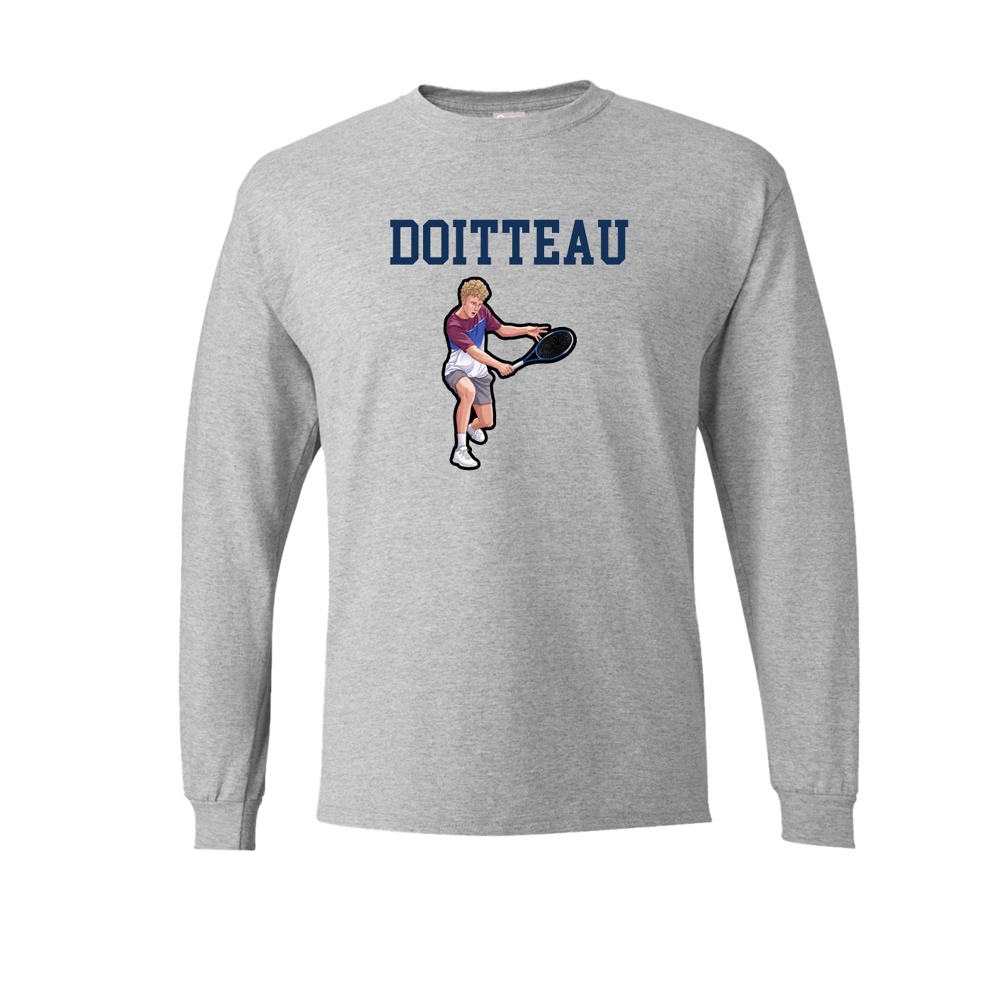 Long Sleeve Tee — Shirsey in Grey
