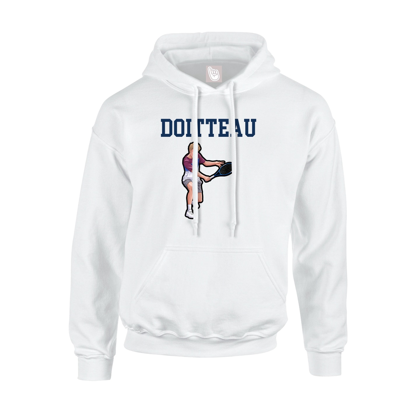 Hoodie — Shirsey in White