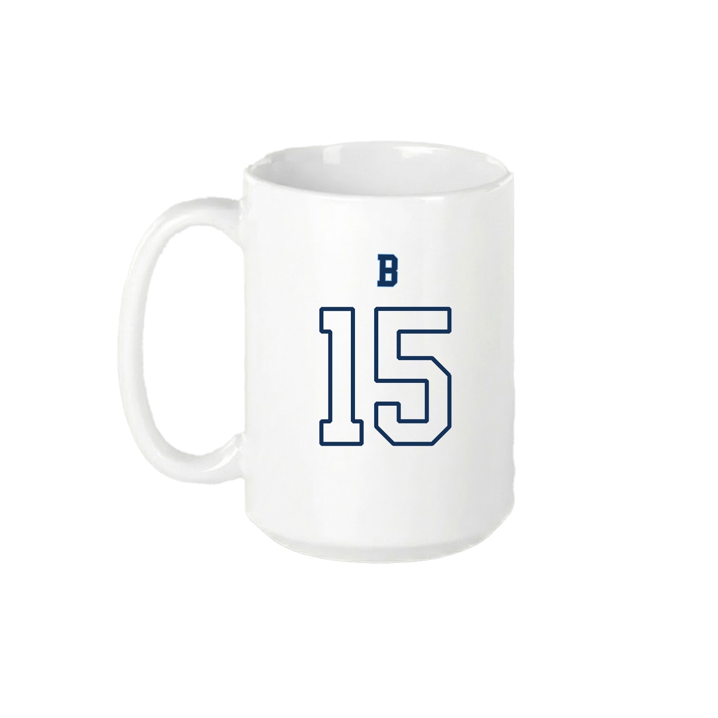 15oz Coffee Mug — Shirsey Arch in White