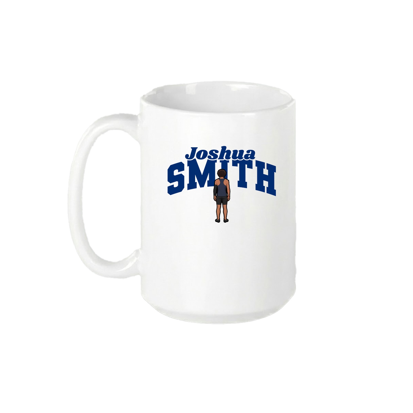 15oz Coffee Mug — Signature Arch in White
