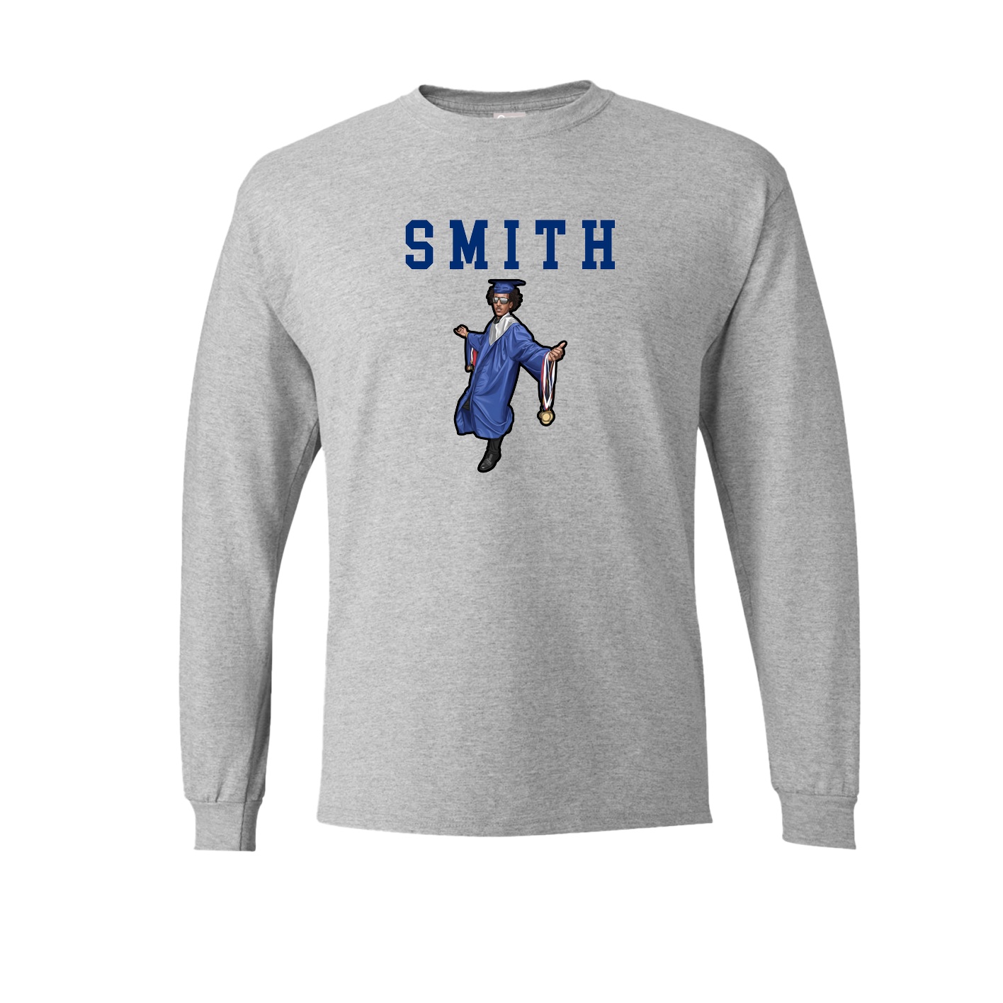 Long Sleeve Tee — Shirsey in Grey