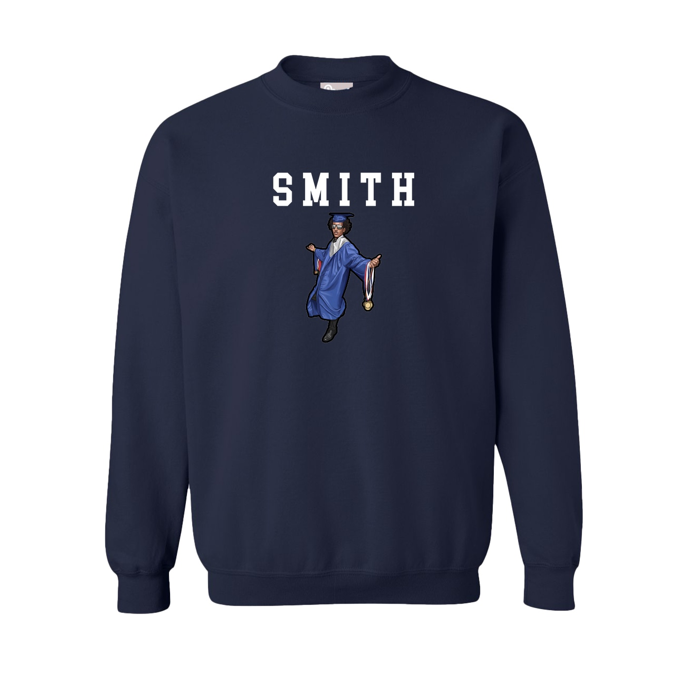 Fleece Crew — Shirsey in Navy