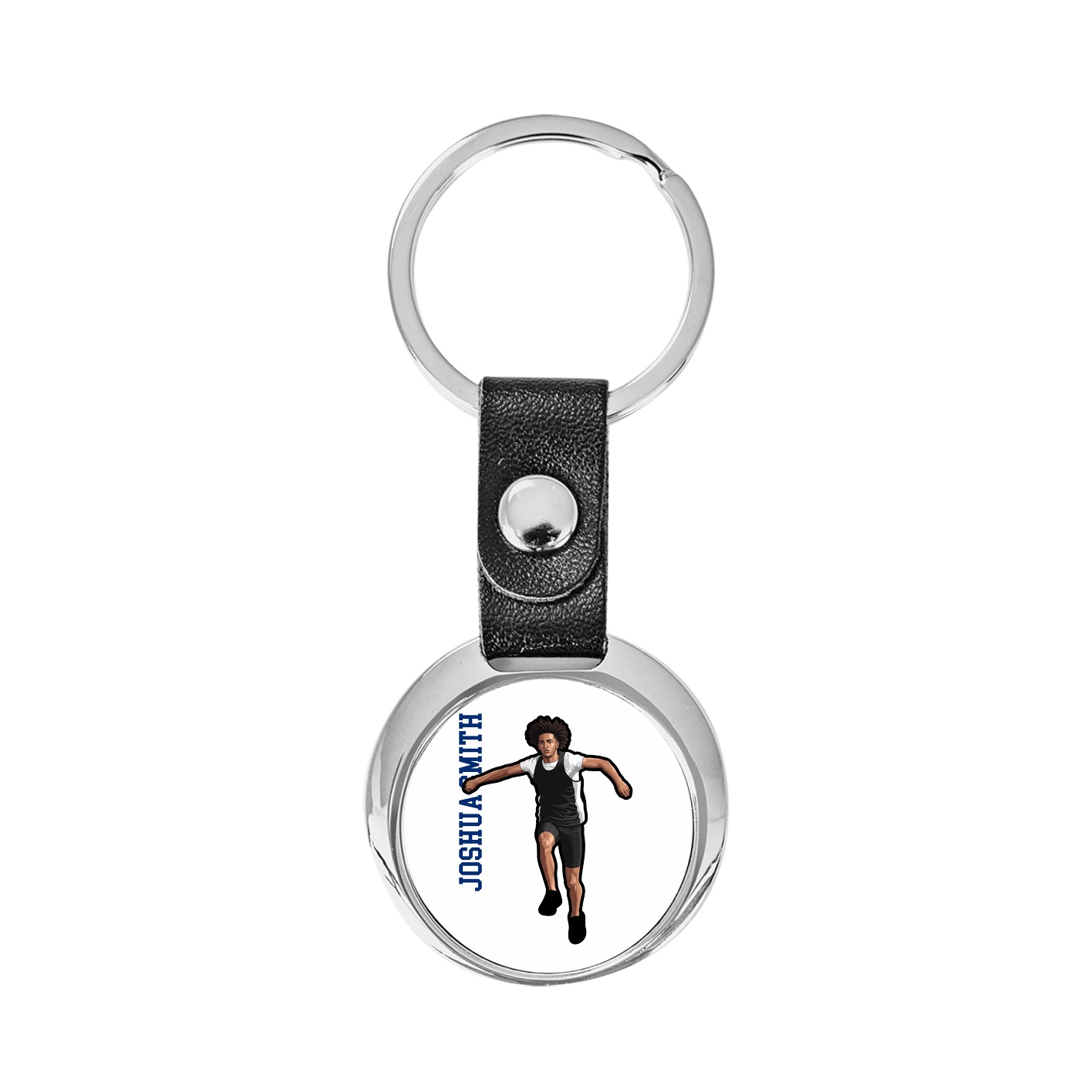 Key Chain — Name Vertical in Classic
