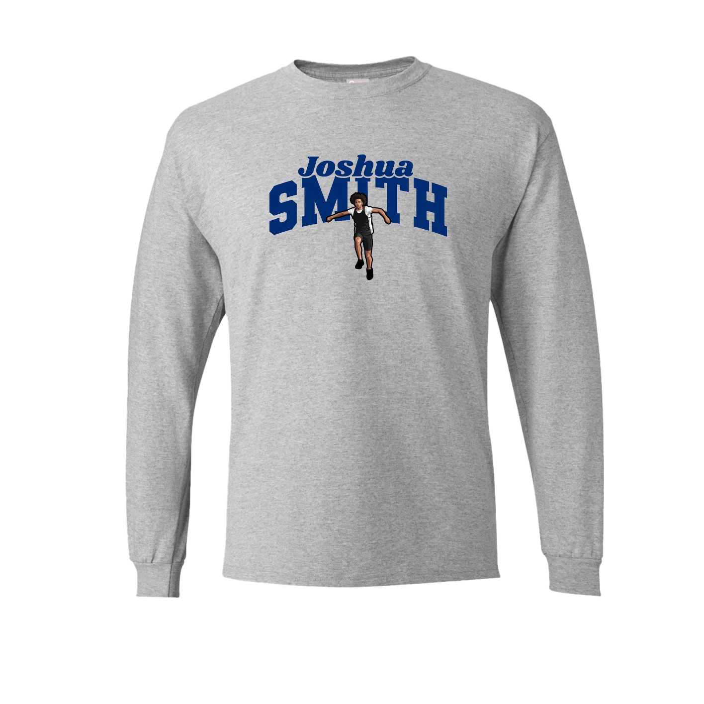 Long Sleeve Tee — Signature Arch in Grey