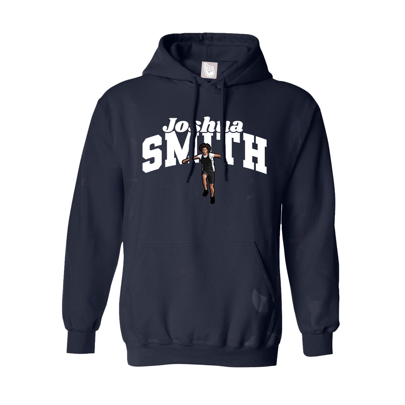 Hoodie — Signature Arch in Navy
