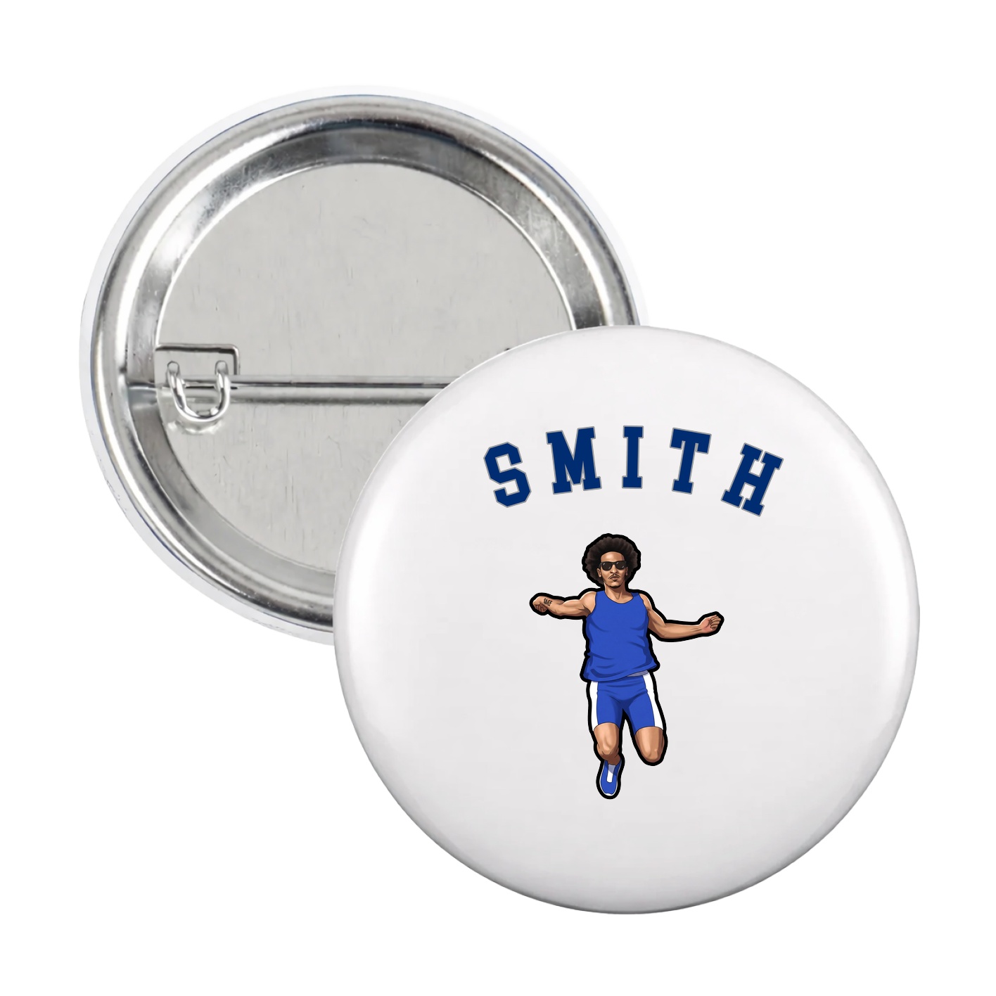 Game Day Button — Shirsey Arch in White