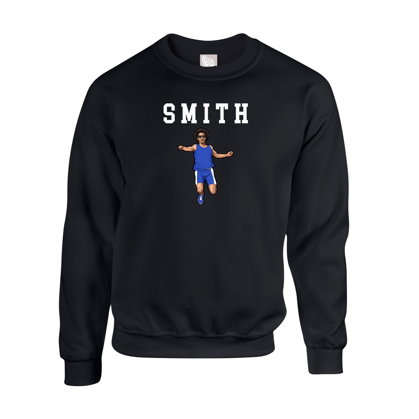 Fleece Crew — Shirsey in Black