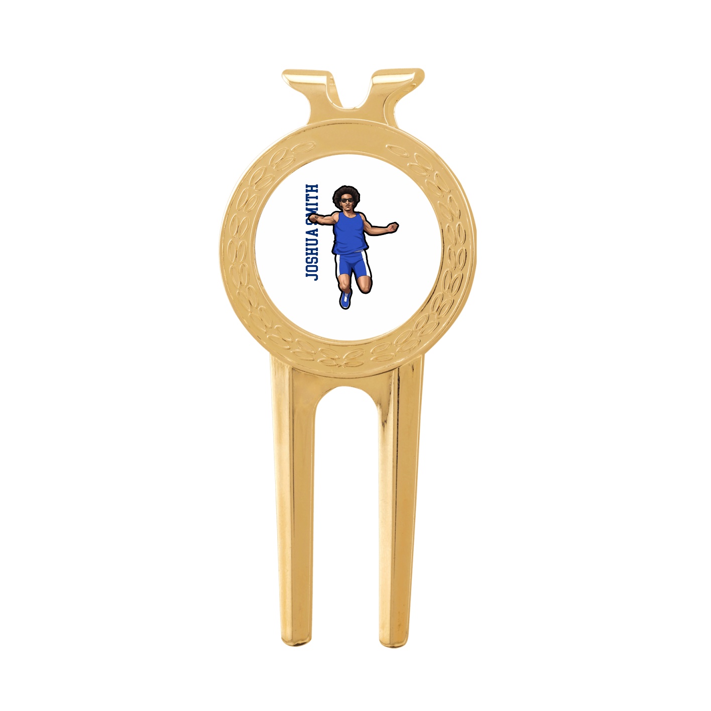 Divot Tool with Ball Marker — Name Vertical in Classic