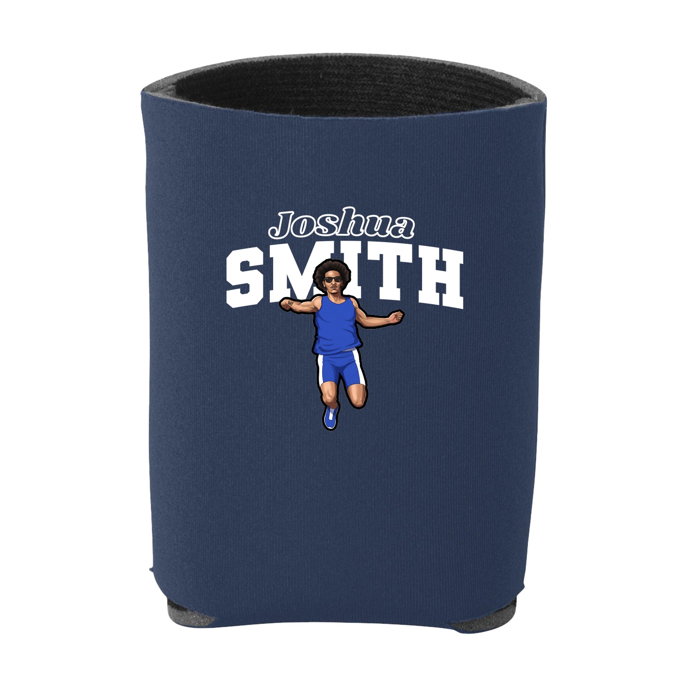 Can Holder — Name Arch in Navy
