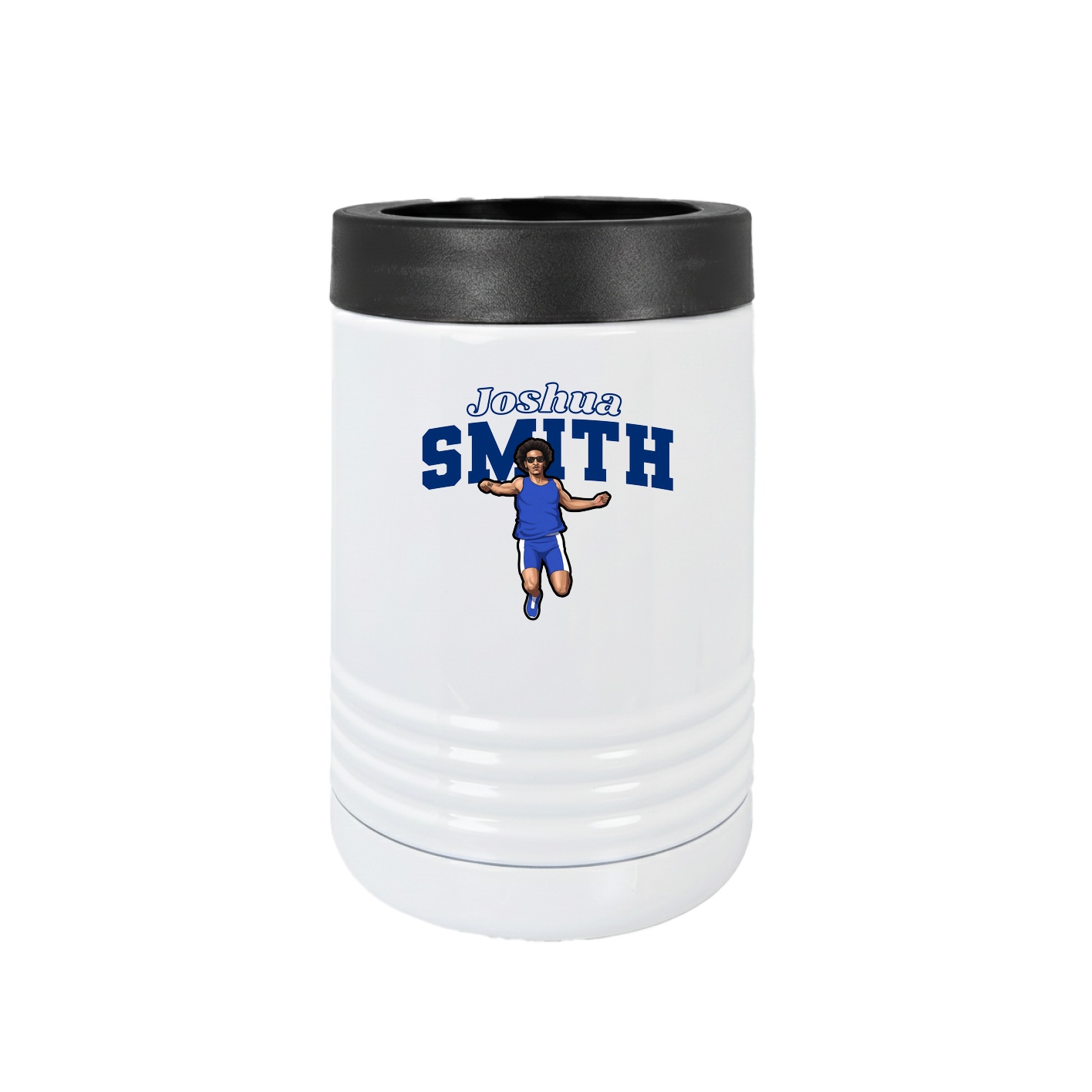 Beverage Holder — Name Arch in White