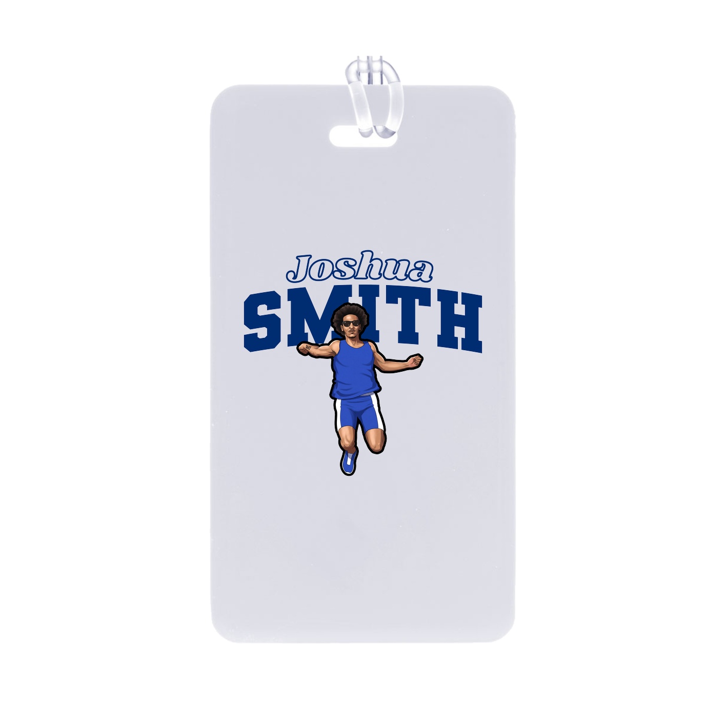 Bag Tag — Name Arch in Classic