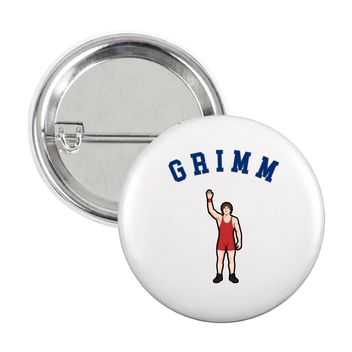 Game Day Button — Shirsey Arch in White
