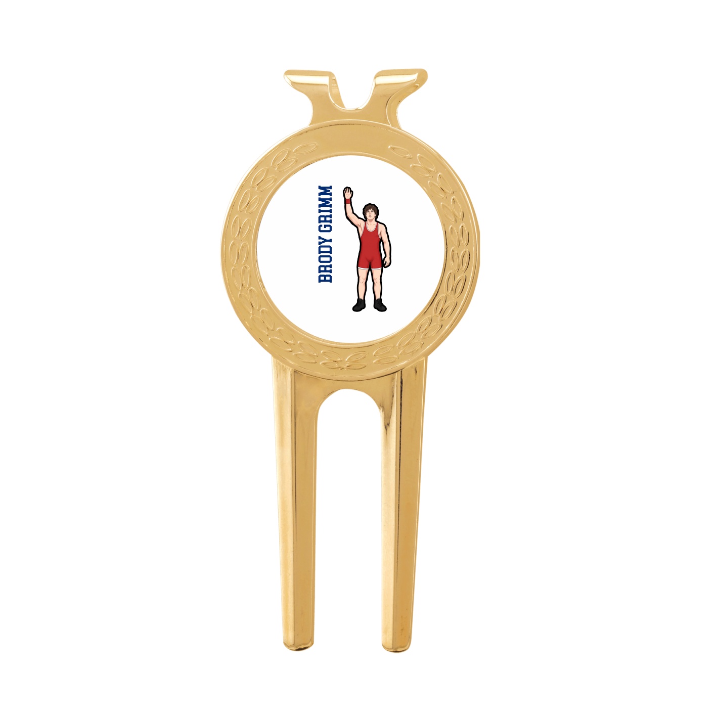 Divot Tool with Ball Marker — Name Vertical in Classic