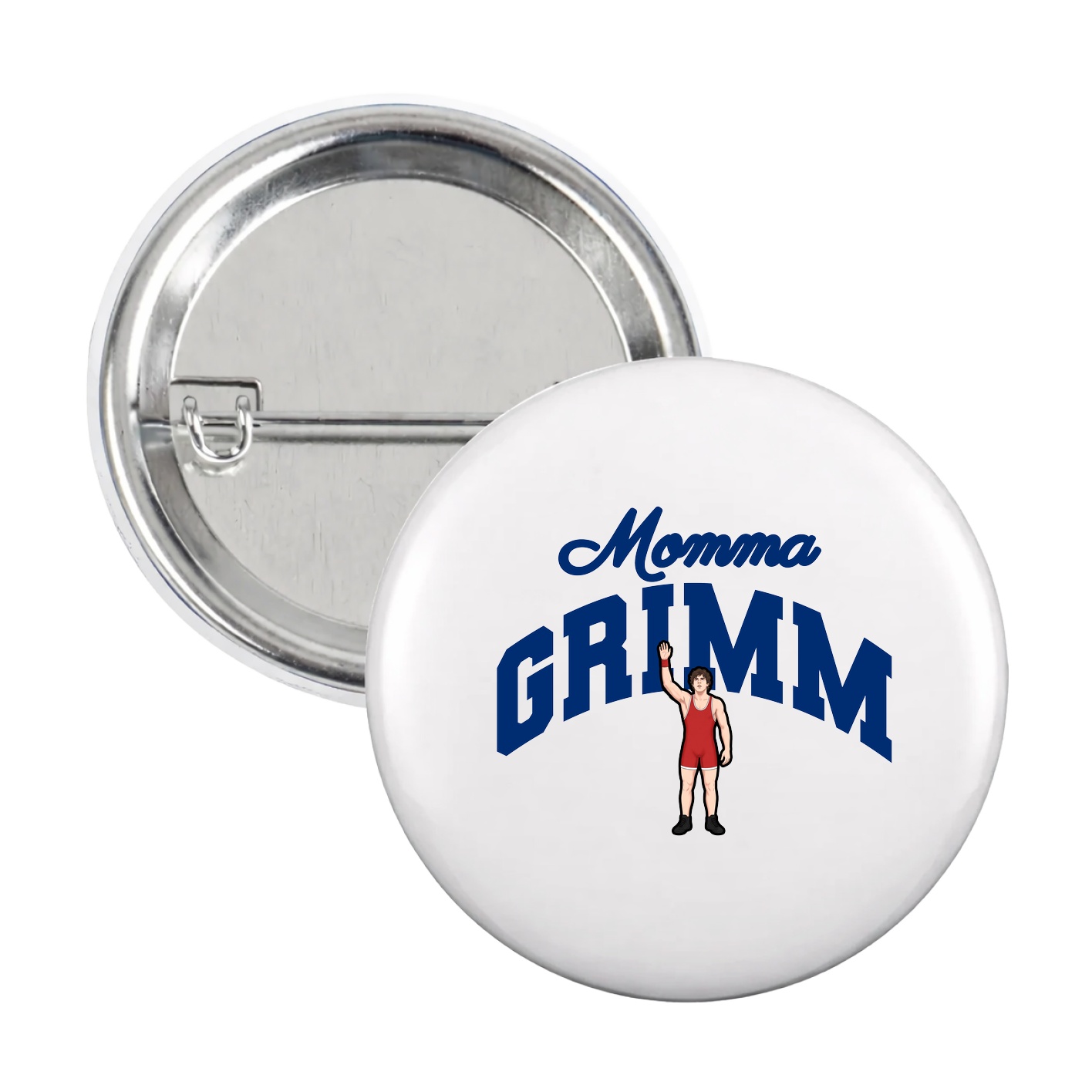 Game Day Button — Mothers Day Arch in White