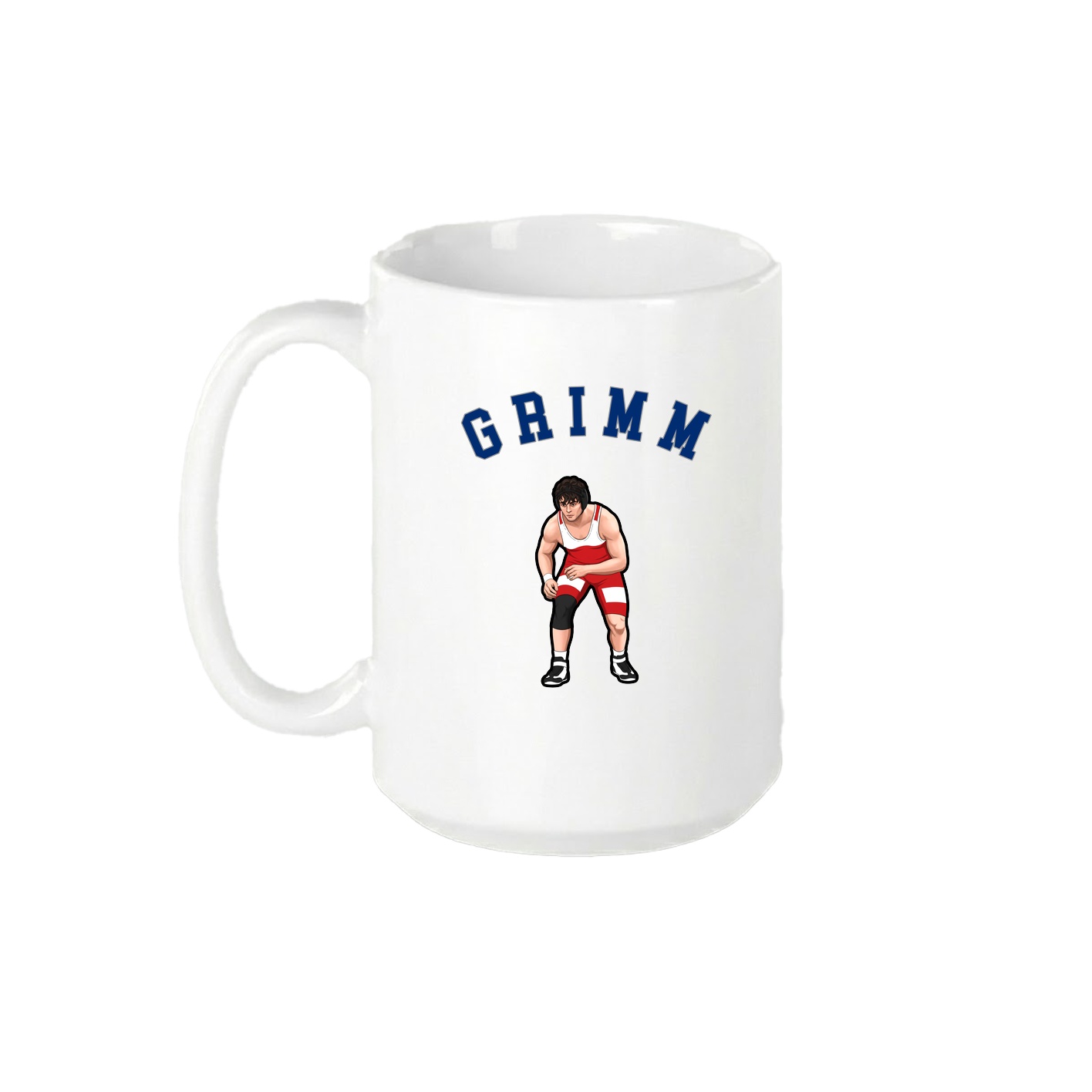 15oz Coffee Mug — Shirsey Arch in White