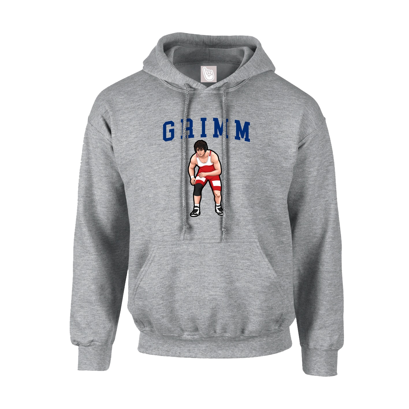 Hoodie — Shirsey in Grey