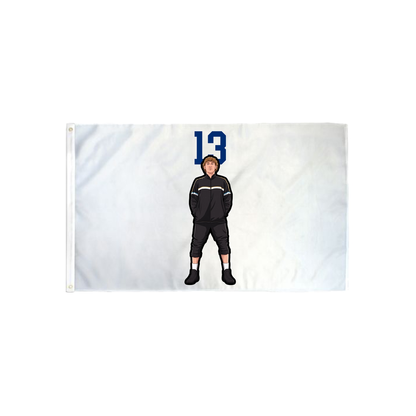3x5 Flag — Number Top in Classic