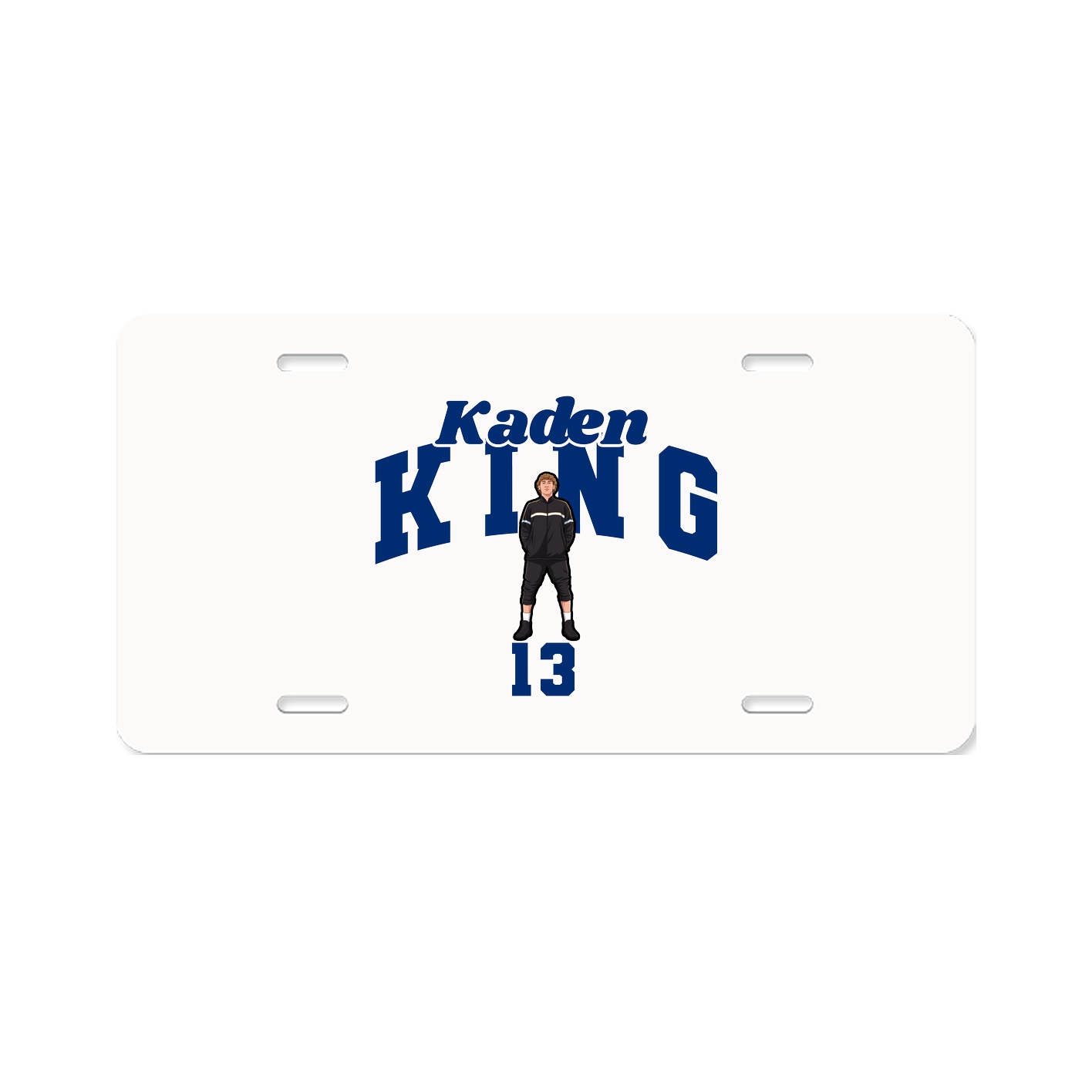 License Plate — Signature Arch in Classic