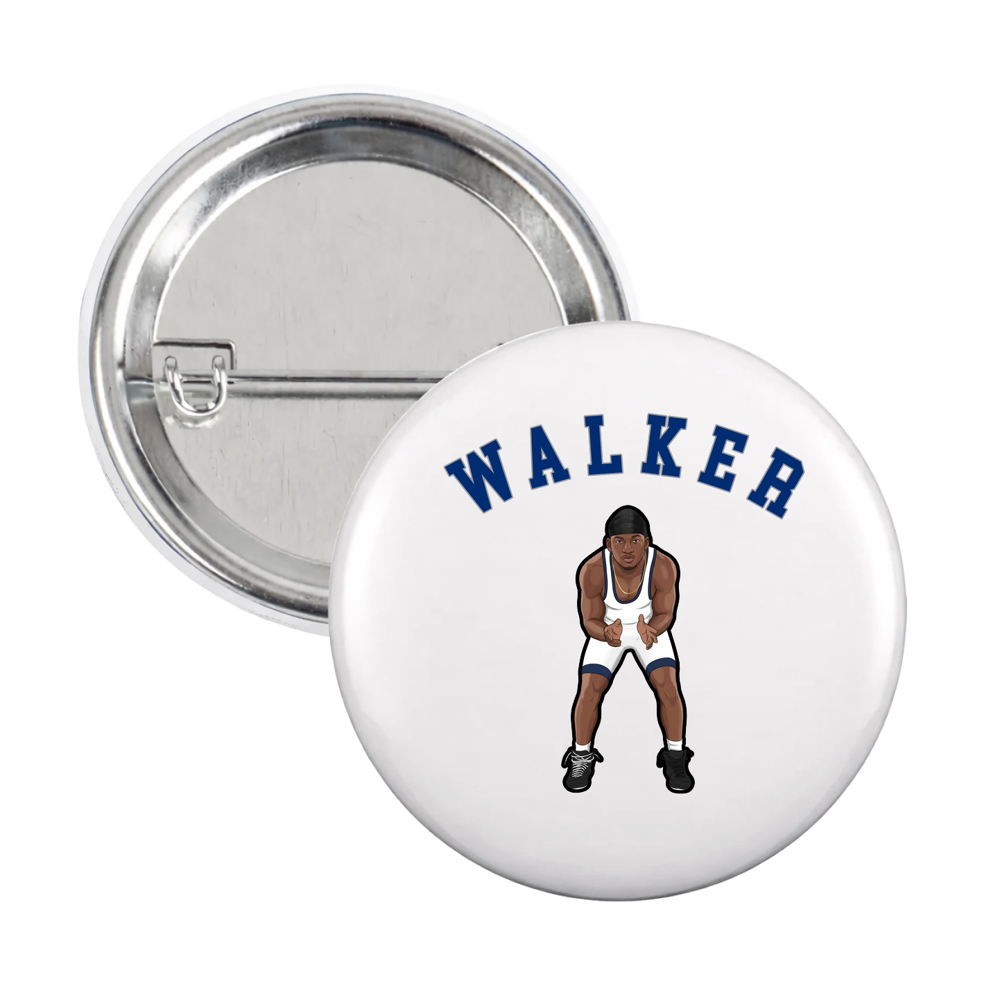 Game Day Button — Shirsey Arch in White
