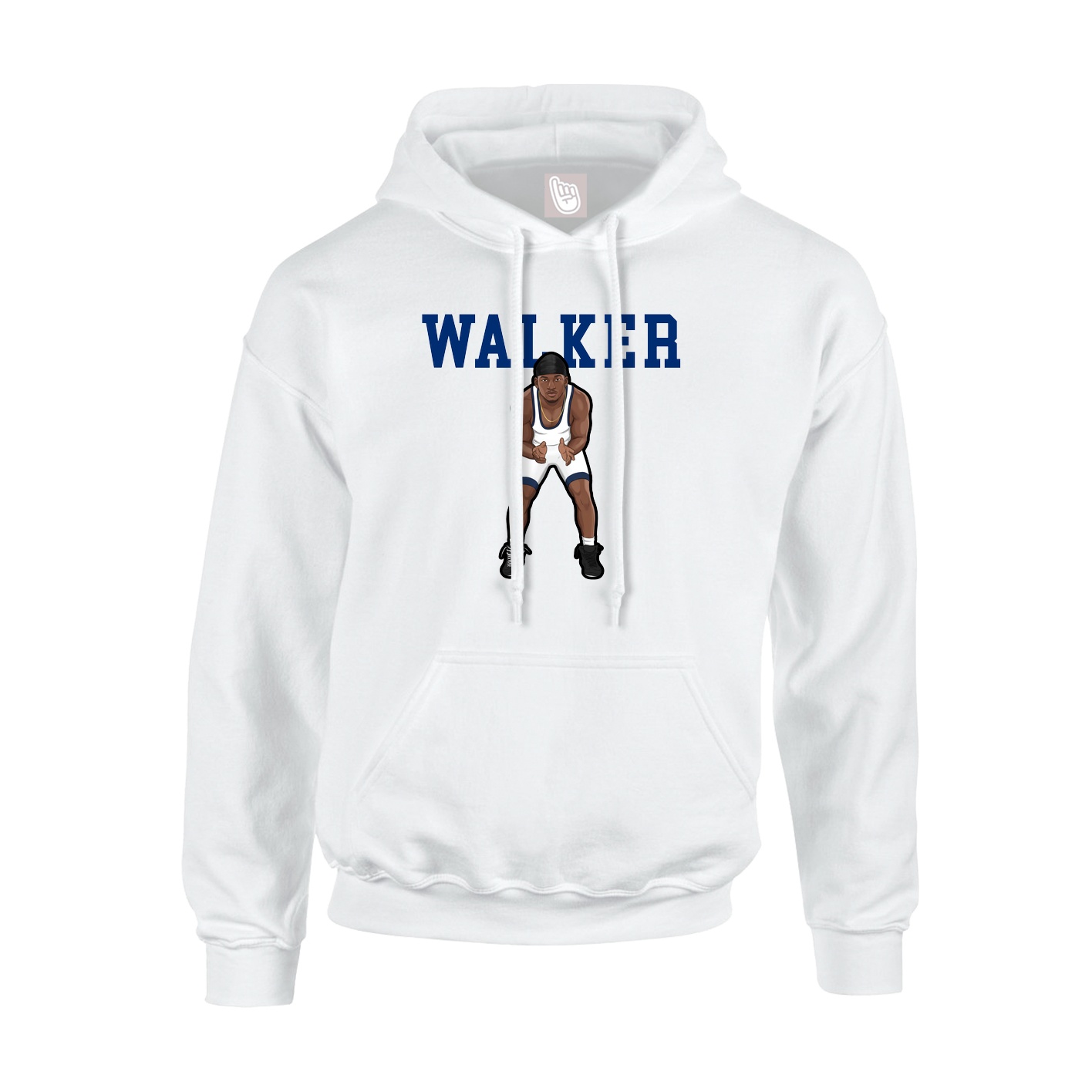 Hoodie — Shirsey in White