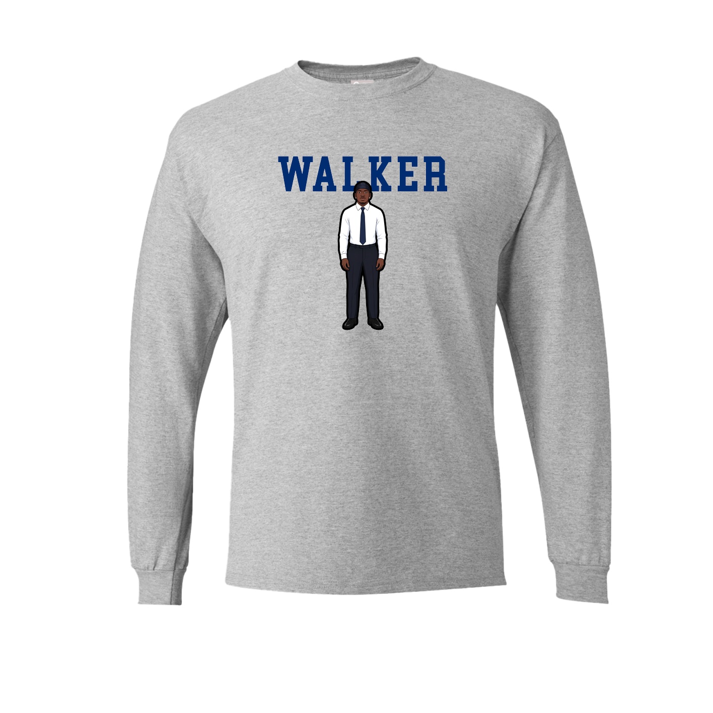Long Sleeve Tee — Shirsey in Grey